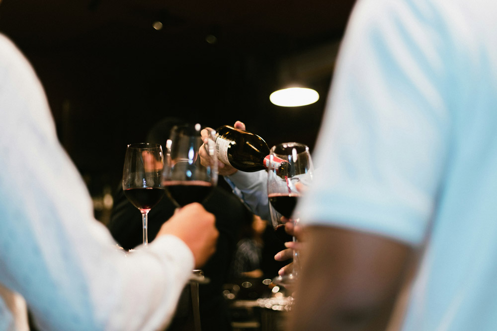 Wine tasting
