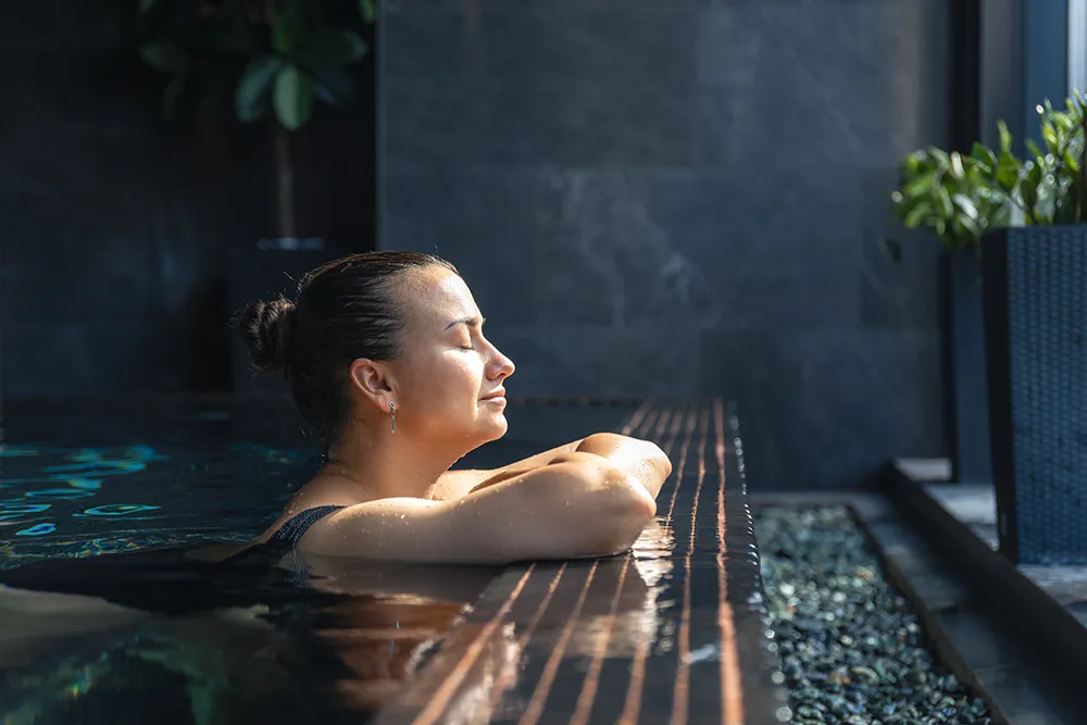 spa pool relaxation